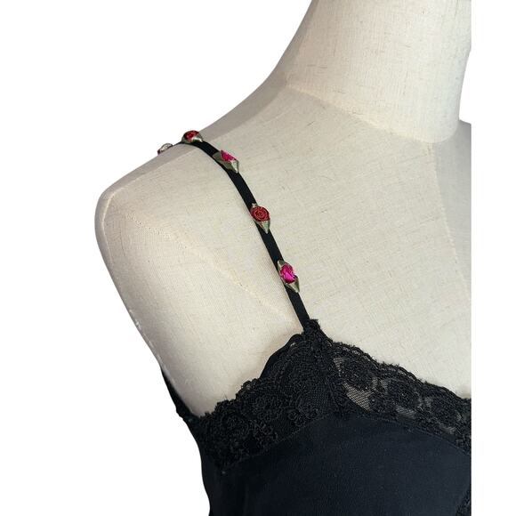 Sue Wong Vintage Nocturne Silk Chiffon Lace Embellished Whimsigoth Dress Size 4 - Picture 9 of 12